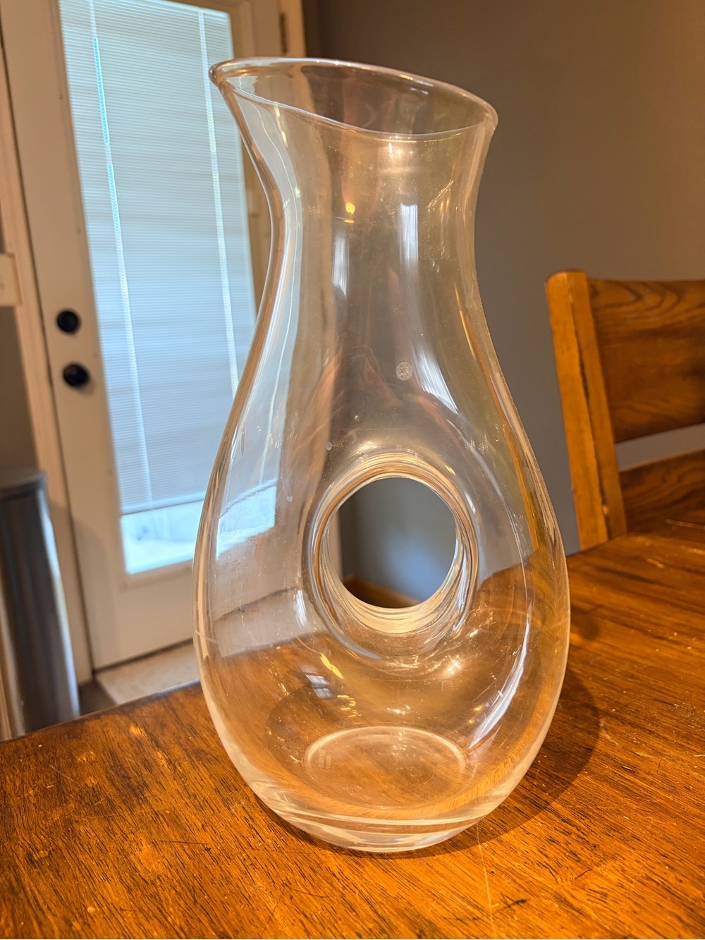 Clear Glass Carafe